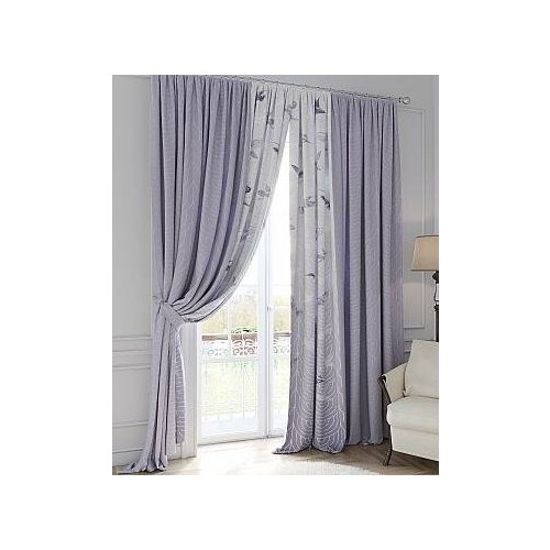 фото Комплект штор томдом кронвеорс (лаванда)