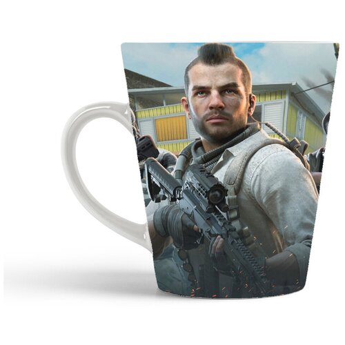 фото Кружка-латте coolpodarok калда call of duty (военный с ирокезом)