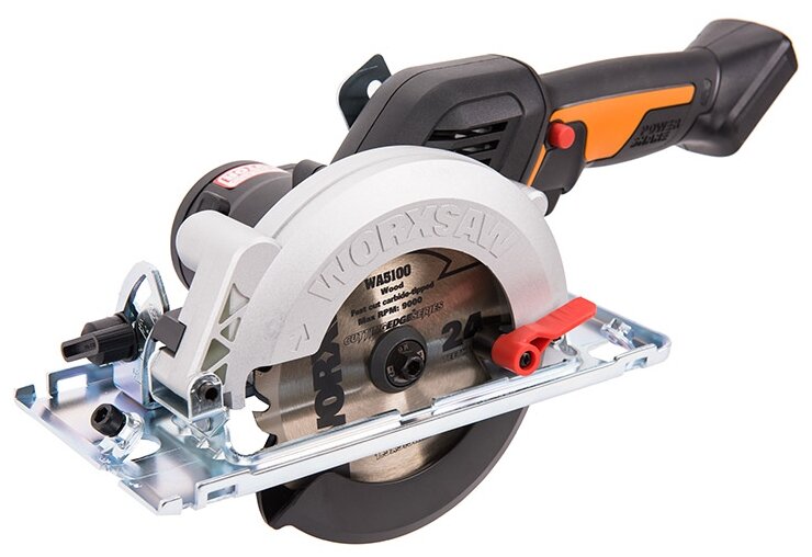 Аккумуляторная дисковая пила Worx WX531.9, 20 В