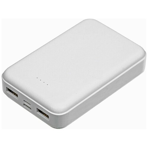 Портативный аккумулятор (Power Bank) Buro 10000mAh 2A 2xUSB белый