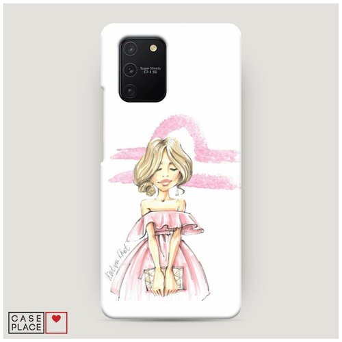 фото Чехол пластиковый samsung galaxy a91 весы образ case place