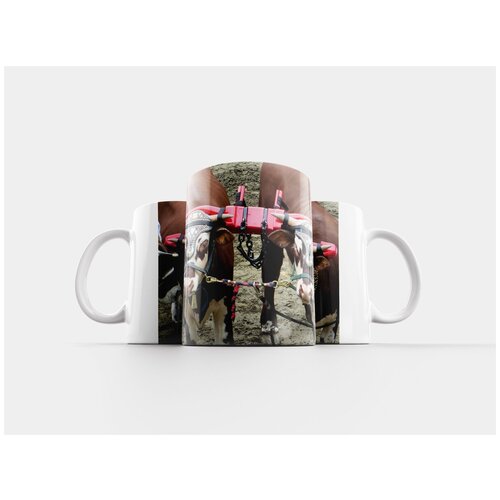 фото Кружка "волы, европейский, декоративный" 320 мл lotsprints