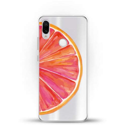 фото Силиконовый чехол грейпфрут на xiaomi redmi note 7 andy & paul