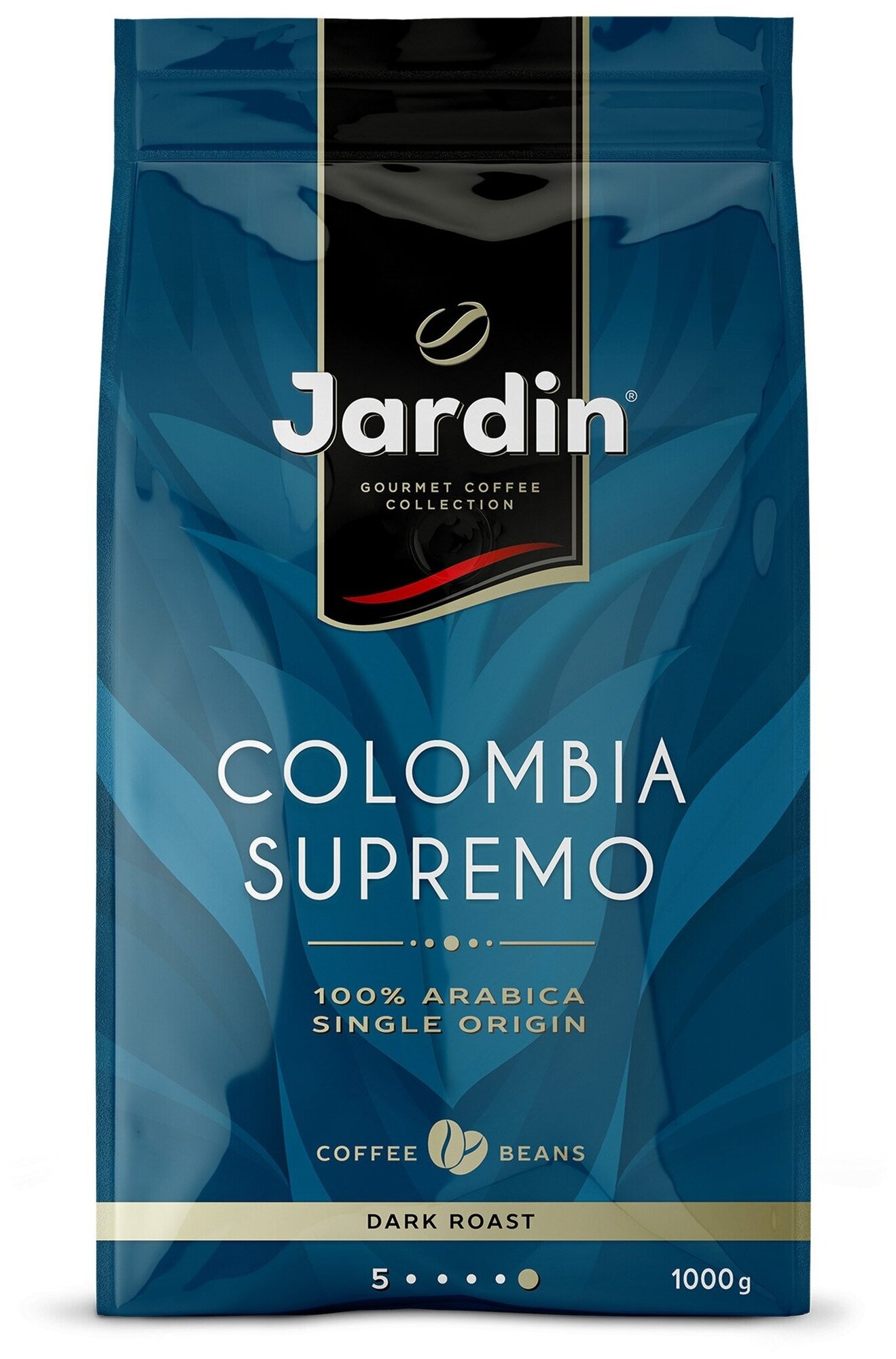 Кофе в зернах JARDIN "Colombia Supremo" ("Колумбия Супремо"), 1000 гр - фотография № 1