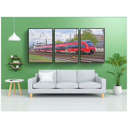 фото Набор модулных постеров для интерьера "электрический многоканальный блок, четыре шт, талант 2" 60x90 см. в тубусе, без рамки lotsprints