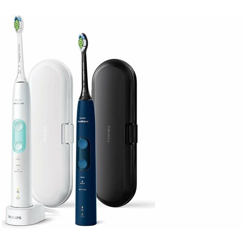 Электрическая зубная щетка Philips Sonicare ProtectiveClean 5100 (комплект 2шт) HX6851/34