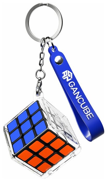 Кубик Рубика брелок GAN 328 Keychain Cube, black