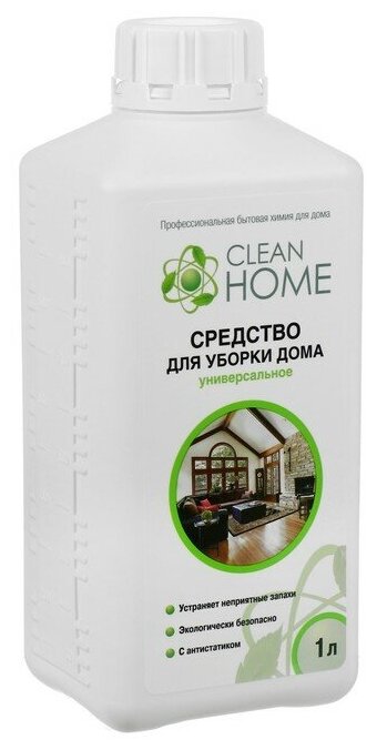 Чистящее средство Clean home "Особая забота" гель для уборки дома антизапах 1 л