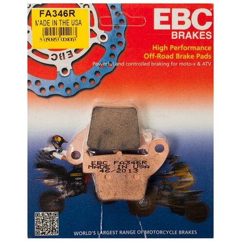 Колодки Тормозные Мото EBC Brakes арт. FA346R