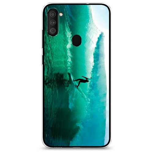 фото Силиконовый чехол "хобби рыбалка 4" на samsung galaxy m11 / самсунг галакси м11 case place