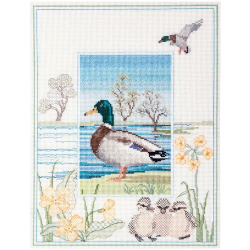 Набор для вышивания Derwentwater WIL8 Mallard derwentwater designs fp05 summer wild flowers набор для вышивания 41 x 33 см счетный крест