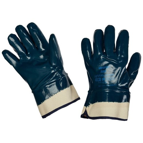 фото Перчатки защитные ansell хайкрон полное нитриловое покр крага (27-805)р.10