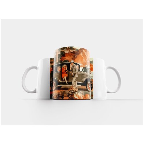 фото Кружка "футбол, американский футбол, игроки 320 мл. белая" lotsprints