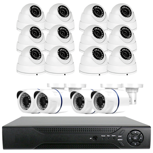 Комплект видеонаблюдения AHD PS-link KIT-B2124HD 16 камер 2Мп внутренние и уличные комплект видеонаблюдения ahd ps link kit b2412hd 16 камер 2мп внутренние и уличные