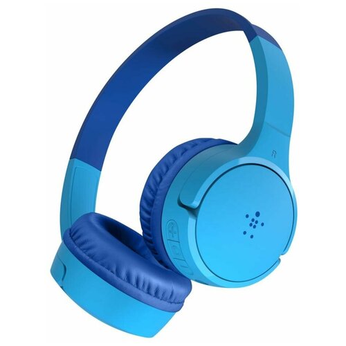 фото Детские bluetooth-наушники с микрофоном belkin soundform mini aud002btbl (blue)