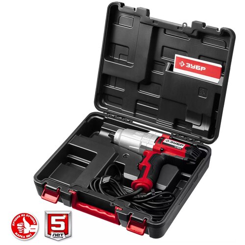 Гайковерт Зубр ГС-300 К ударный сетевой 300 Нм 12 кейс ГС-300 К 935300₽