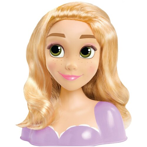 Disney Princess Rapunzel Styling Head Голова манекен Рапунцель для причесок 16 см disney princess модная кукла принцесса в юбке с проявляющимся принтом рапунцель золушку мериду