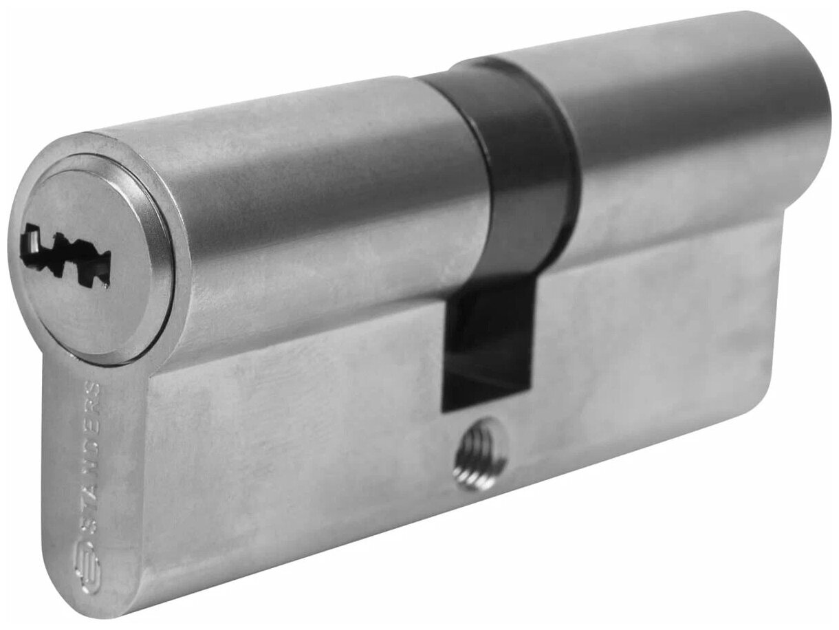 Цилиндр Standers TTBL1-3535NS 35x35 мм ключ/ключ цвет никель