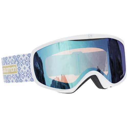 фото Маска salomon sense white ice/lolight l.blue