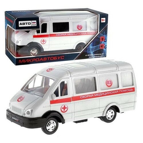 Машинка инерционная, автобус