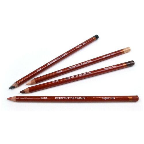Цветные карандаши Derwent Карандаш цветной Drawing №6220 Сангина цветные карандаши derwent карандаш цветной metallic 88 розовый