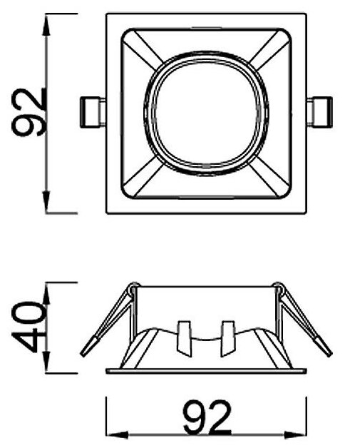 Встраиваемый светильник Mantra Comfort C0163 - фотография № 2