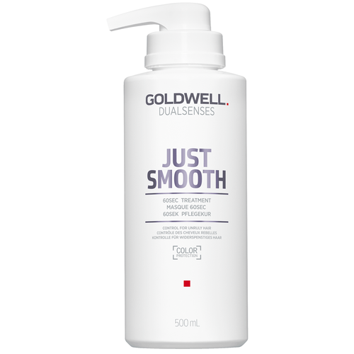 Goldwell Dualsenses Just Smooth Интенсивный уход за 60 секунд для непослушных волос, 500 мл, бутылка