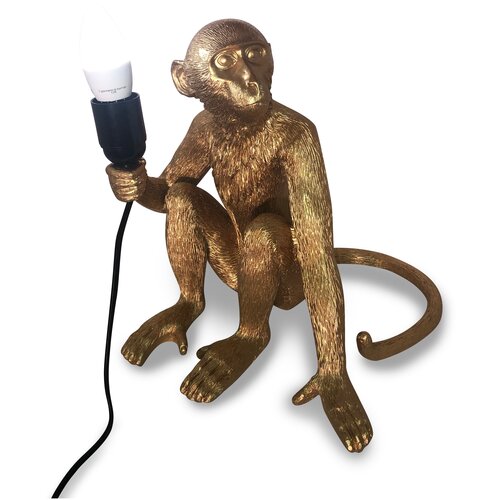 Лампа настольная Обезьяна Monkey Gold