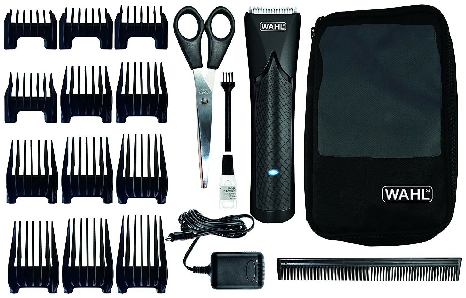 Машинка для стрижки WAHL Hair clipper TrendCut Li-Ion rechag черный [1661.0465] - фото №11