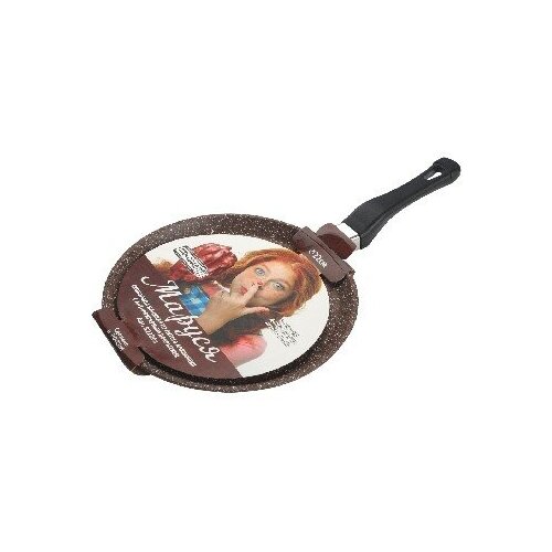 фото Сковорода блинная маруся 8222бл 22 см (коричневый)