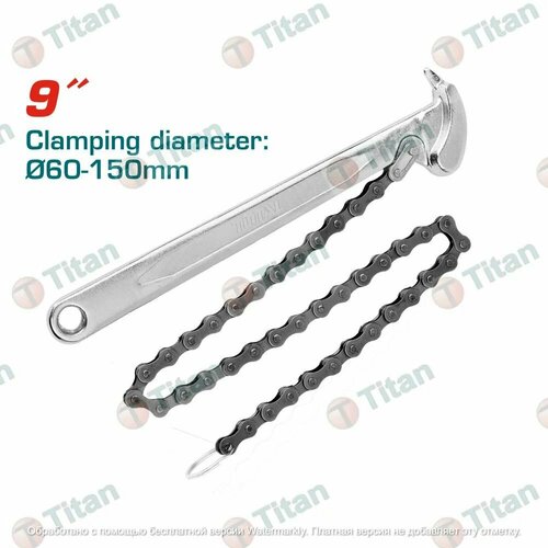 Съемник маслянного фильтра цепной длина цепи 520 мм диапазон 60-150мм TOTAL THTCPW0916 1420₽
