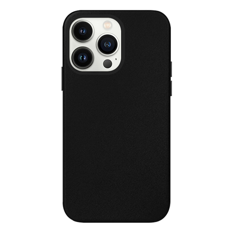 Чехол Leather Case KZDOO Noble Collection для iPhone 13 Pro Max 6.7", черный (7)