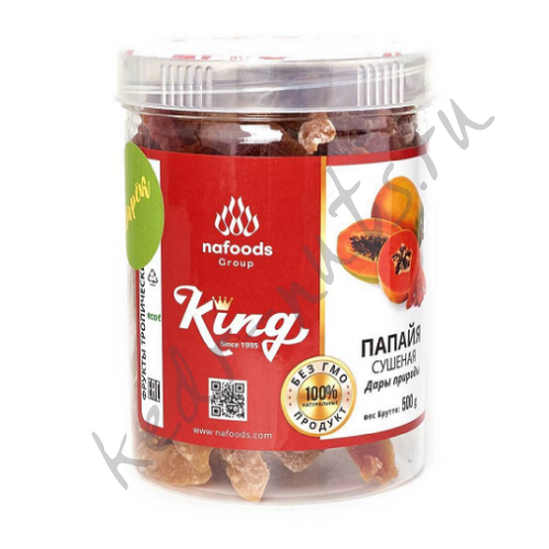 Папайя King сушеная, 500 г
