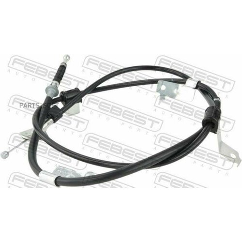 FEBEST 01100ZRE152LH 01100-ZRE152LH_трос ручного тормоза! левый\ Toyota Corolla 1.4-2.0 D-4D 16V 06-07