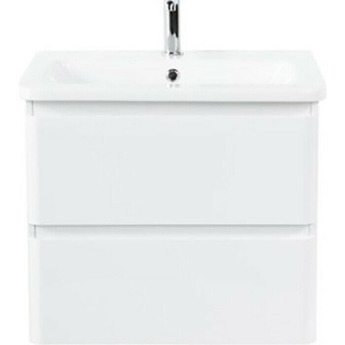 Тумба с раковиной BelBagno Albano-Cer 60 Bianco Lucido (ALBANO-CER-600-2C-SO-BL, 12060-KL)