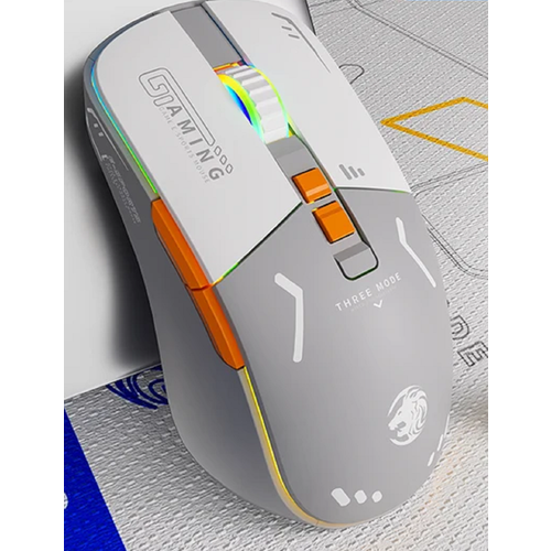 Мышь EWEADN G308 игровая бесшумная серая 252200₽