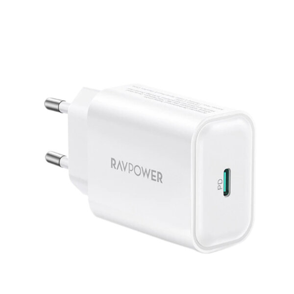 Сетевое зарядное устройство RAVPower PD 30 Вт RP-PC169 White