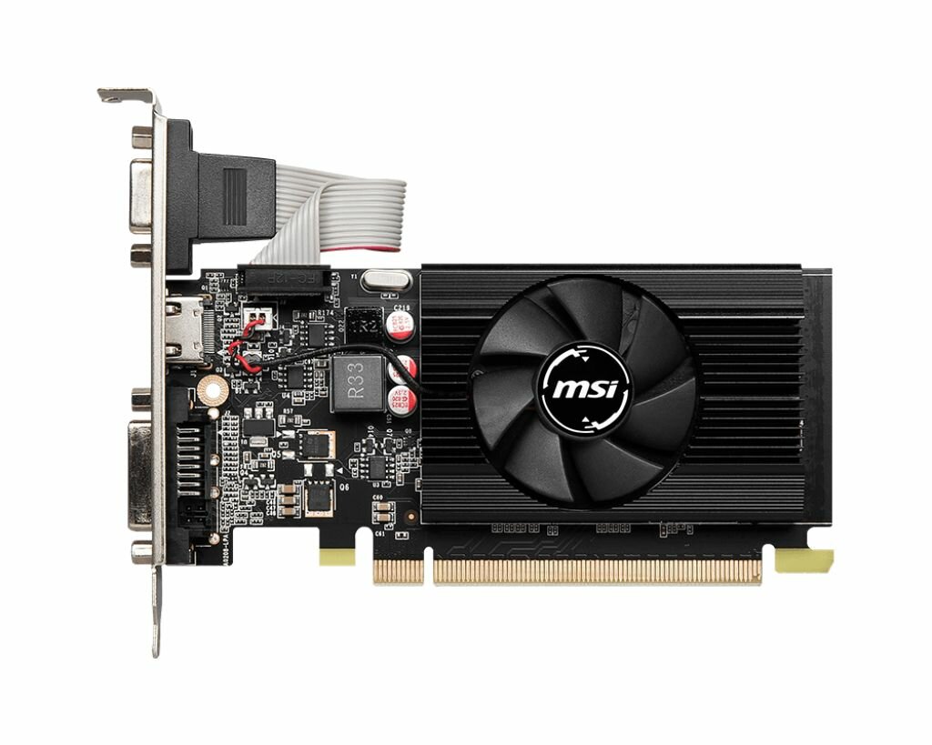 Видеокарта MSI GeForce GT 730 Silent LP N730K-2GD3/LP 2Gb