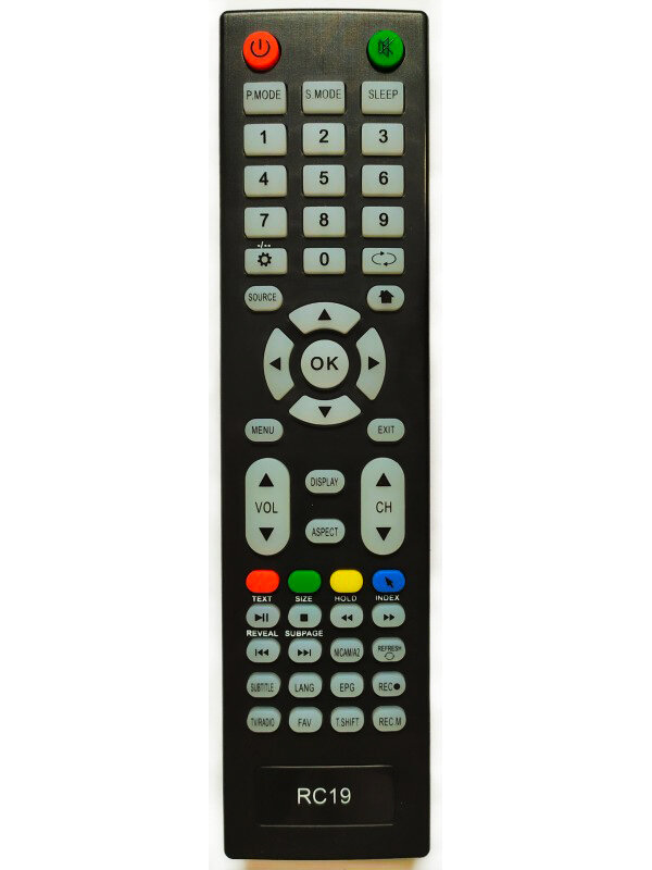 Пульт Huayu для телевизора Hartens HTV-50F01-T2C/A7/B