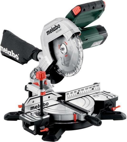 Торцовочная пила Metabo KS 216 M 1100Вт 216мм