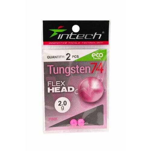 груз вольфрамовый tsuribito tungsten sinkers split shotвес вес 2 2 г 6 шт Груз Intech Tungsten 74 gloss pink 4,0гр 1шт