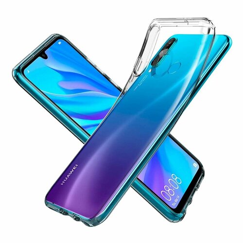 чехол капсула spigen для galaxy a7 2016 liquid crystal кристально прозрачный sgp11841 Чехол-капсула SPIGEN для Huawei P30 Lite - Liquid Crystal - Кристально-прозрачный - L39CS25740