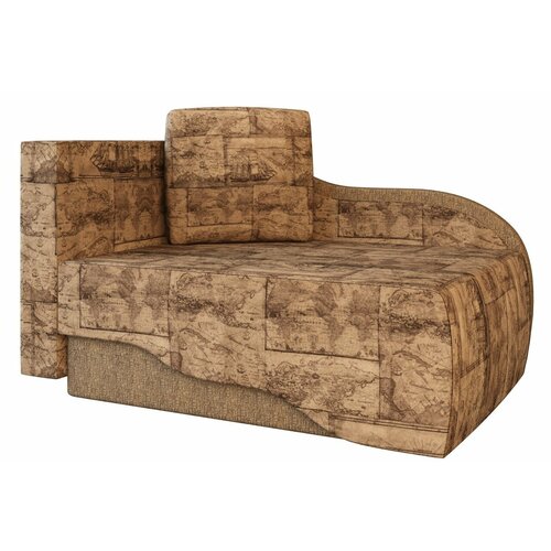 Диван-кушетка Малютка левый Велюр с картой 70см 15900₽