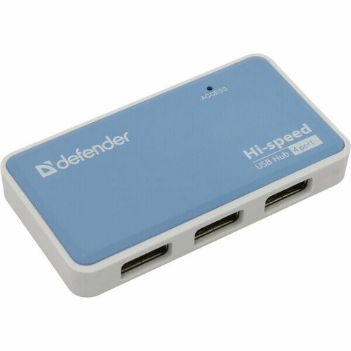 Разветвитель Defender USB2.0 Quadro Power