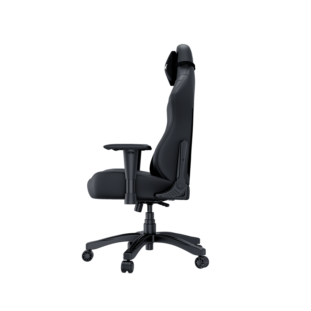 Andaseat Кресло игровое Anda Seat Luna series цвет черный, размер L (110кг), материал ПВХ (модель AD18)