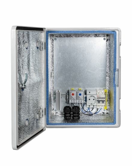 фото Композитный монтажный шкаф Mastermann-Пластик-2УТП+