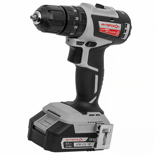 Дрель-шуруповерт аккумуляторная Интерскол минимакс ДАУ-1018В 44 10748₽