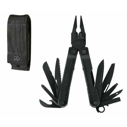 Мультитул Leatherman Rebar Black с чехлом