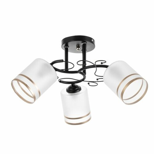 Люстра Марти 3хЕ27 40Вт черный 48х48х26 см 3540₽