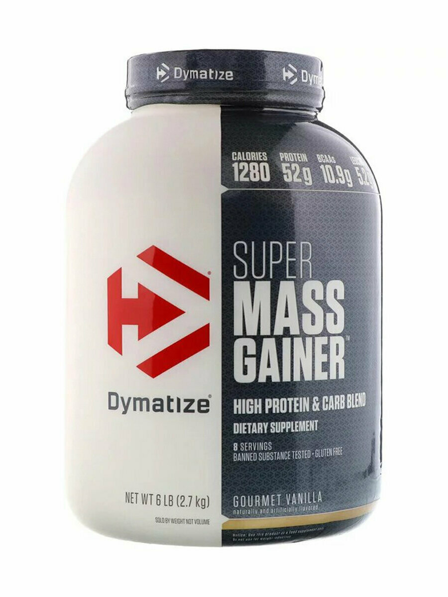 Гейнер Dymatize Super Mass Gainer 2724 гр Ваниль